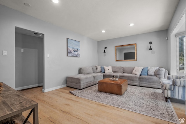 717 E 150 S, Provo, UT 84606 - living area with wood finished floors and recessed lighting