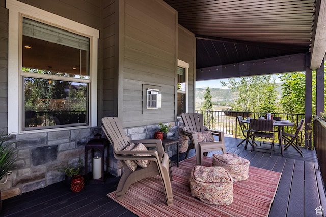 3302 Quarry Springs Dr, Park City, UT 84098 - view of wooden deck
