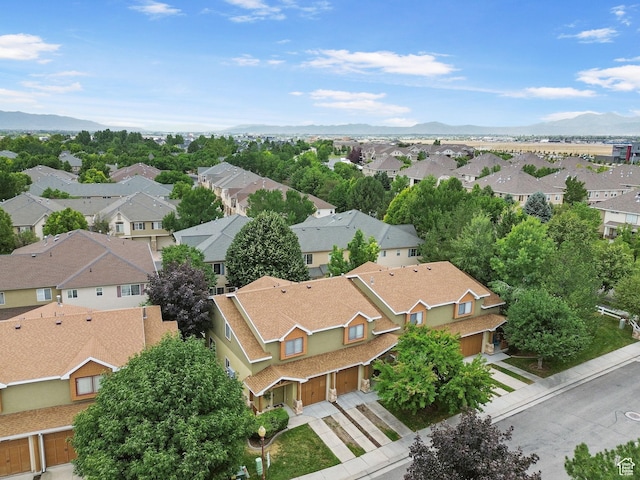 3901 W Pine Landing Way S, West Jordan, UT 84084 - aerial perspective of suburban area with mountains