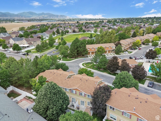 3901 W Pine Landing Way S, West Jordan, UT 84084 - aerial perspective of suburban area with mountains