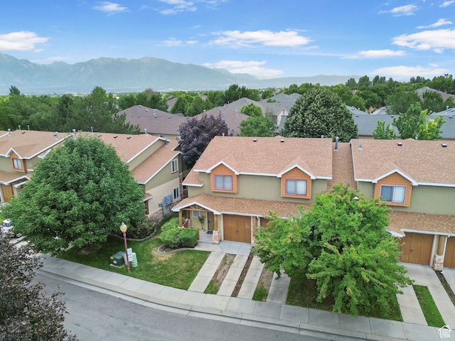 3901 W Pine Landing Way S, West Jordan, UT 84084 - aerial view of residential area with a mountainous background