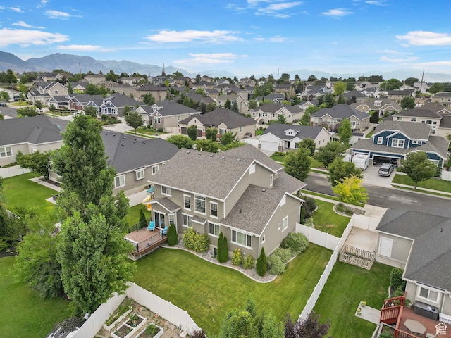 598 W Sandhill Dr, Lehi, UT 84043 - aerial perspective of suburban area with mountains