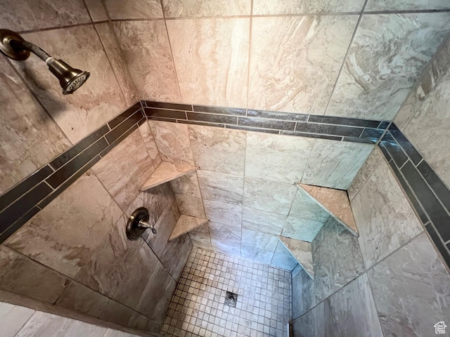 3550 E Oakview Dr, Millcreek, UT 84124 - bathroom view of a tile shower