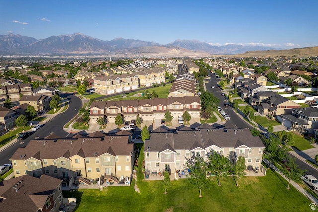 14584 S Heatherly Ln, Herriman, UT 84096 - aerial overview of property's location with nearby suburban area and mountains