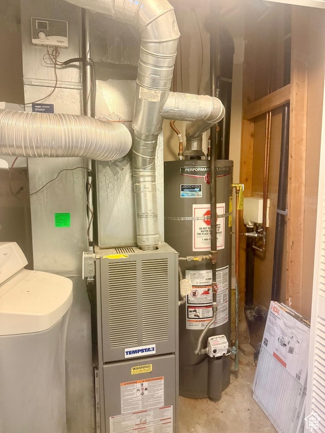 428 E 810 N, Tooele, UT 84074 - utility room featuring water heater