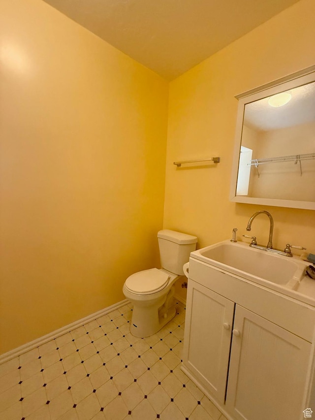 428 E 810 N, Tooele, UT 84074 - half bath with vanity and tile patterned floors