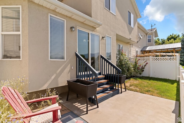 623 W 550 S, Centerville, UT 84014 - view of patio / terrace with entry steps