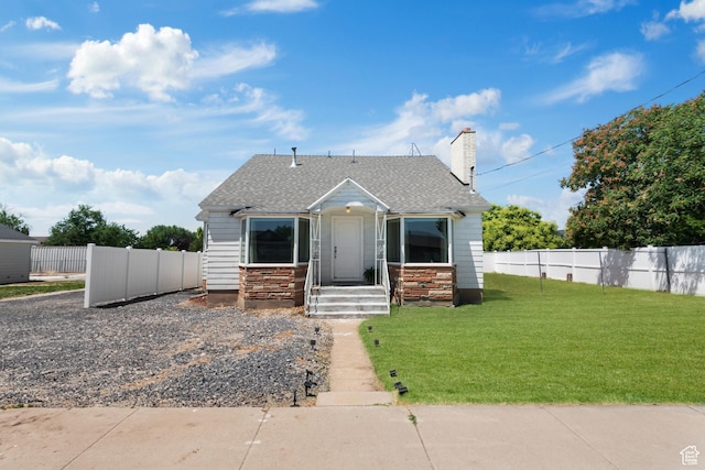 2536 S 1000 W, Syracuse, UT 84075 - bungalow with roof with shingles and a chimney