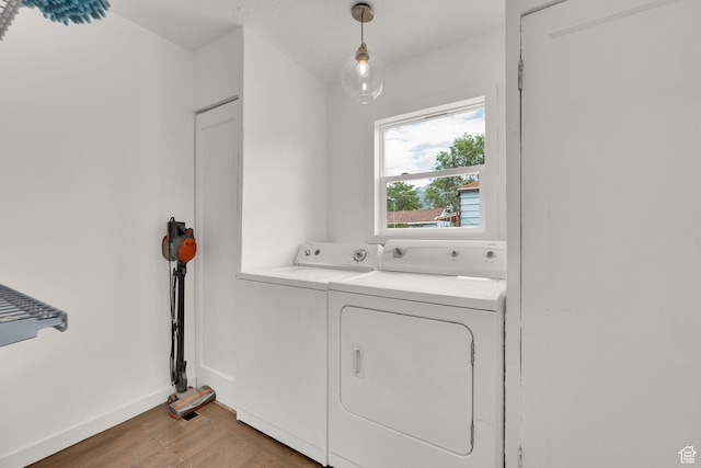1730 W 150 N, Provo, UT 84601 - washroom with washer and dryer and light wood-style floors