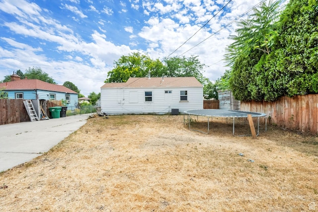 1730 W 150 N, Provo, UT 84601 - rear view of house with a trampoline