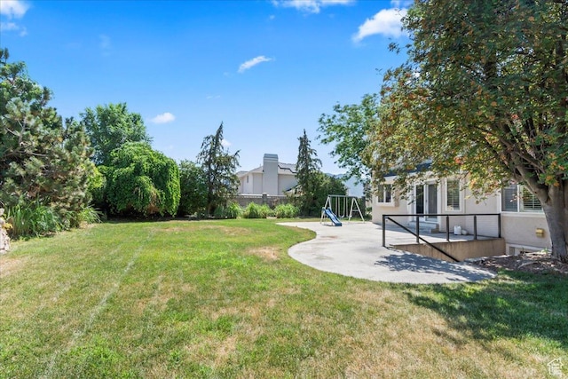 1116 W Wasatch Downs Dr, South Jordan, UT 84095 - view of yard with a patio and a deck