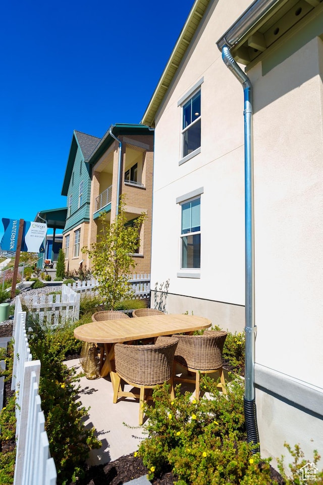 11448 S Watercourse Rd, South Jordan, UT 84009 - view of patio with outdoor dining area
