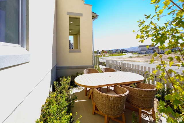 11448 S Watercourse Rd, South Jordan, UT 84009 - balcony featuring outdoor dining area