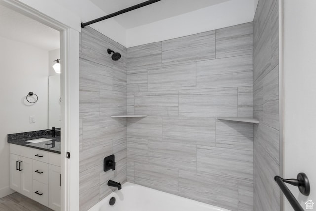 3973 N 900 W, Lehi, UT 84043 - bathroom featuring shower / bathtub combination and vanity