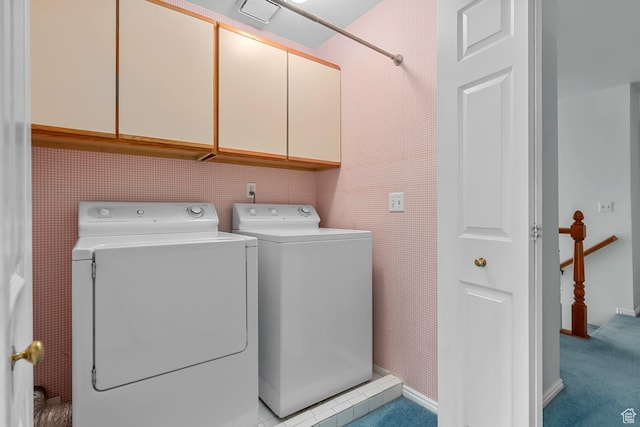 3548 E Wasatch Hills Ln S, Cottonwood Heights, UT 84121 - laundry room featuring cabinet space and washer and clothes dryer