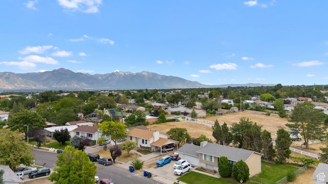 4323 W Benview Dr, West Valley City, UT 84120 - aerial perspective of suburban area featuring a mountain backdrop