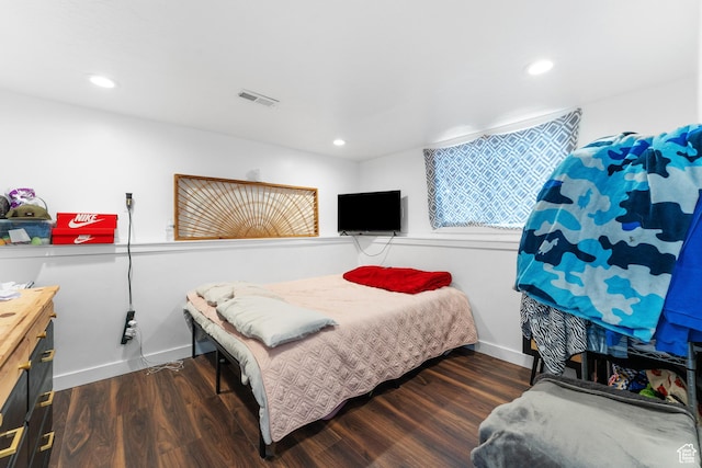 4323 W Benview Dr, West Valley City, UT 84120 - bedroom featuring wood finished floors and recessed lighting