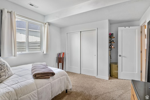 7603 S Scenic Maple Dr S, West Jordan, UT 84081 - carpeted bedroom featuring a closet and baseboards