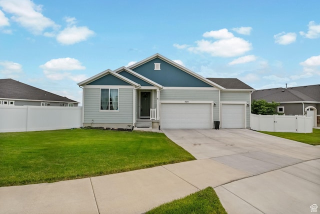 7603 S Scenic Maple Dr S, West Jordan, UT 84081 - single story home with a garage, concrete driveway, and a gate