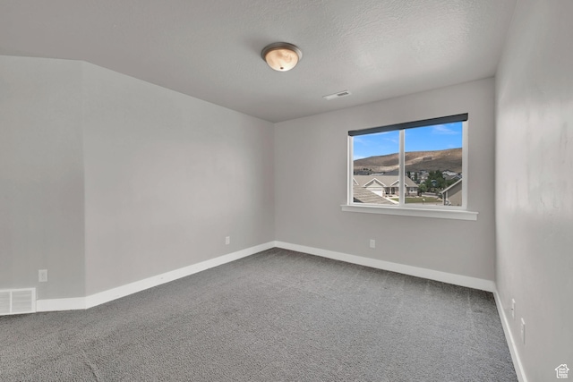 9602 N Blue Sky Dr, Eagle Mountain, UT 84005 - carpeted spare room featuring baseboards and a textured ceiling
