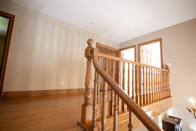 13251 S 1162 E, Draper, UT 84020 - stairs with wood finished floors and baseboards