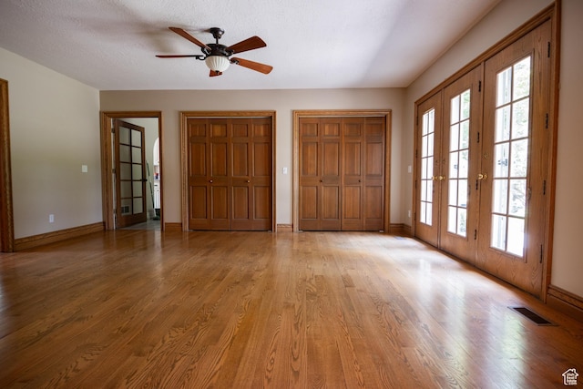 13251 S 1162 E, Draper, UT 84020 - entrance foyer featuring healthy amount of natural light, a ceiling fan, and light wood-style flooring