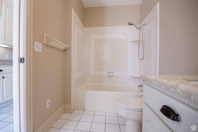 13251 S 1162 E, Draper, UT 84020 - bathroom featuring vanity, bathtub / shower combination, and tile patterned floors