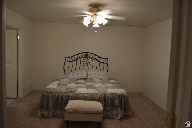 1452 N 3925 W, Marriott Slaterville, UT 84404 - carpeted bedroom featuring baseboards and a ceiling fan