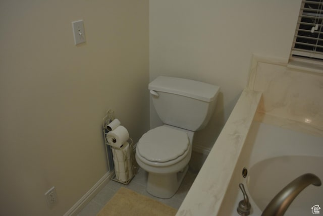 1452 N 3925 W, Marriott Slaterville, UT 84404 - bathroom with tile patterned flooring and toilet
