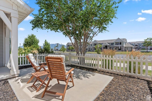 5137 W Stockfield Ln, Herriman, UT 84096 - view of patio / terrace with a residential view