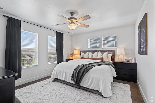 5137 W Stockfield Ln, Herriman, UT 84096 - bedroom featuring a ceiling fan and carpet floors