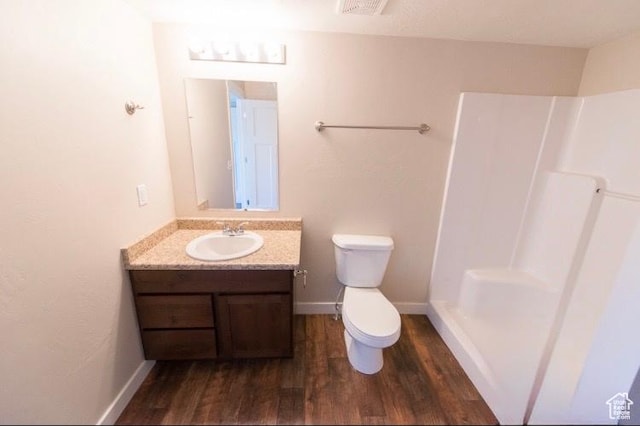 796 E 500 S, American Fork, UT 84003 - full bath with vanity, wood finished floors, and a shower
