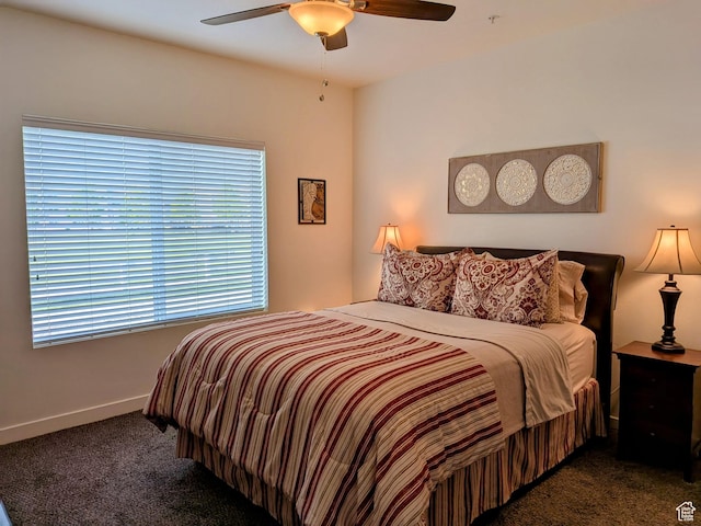 796 E 500 S, American Fork, UT 84003 - carpeted bedroom with baseboards and ceiling fan