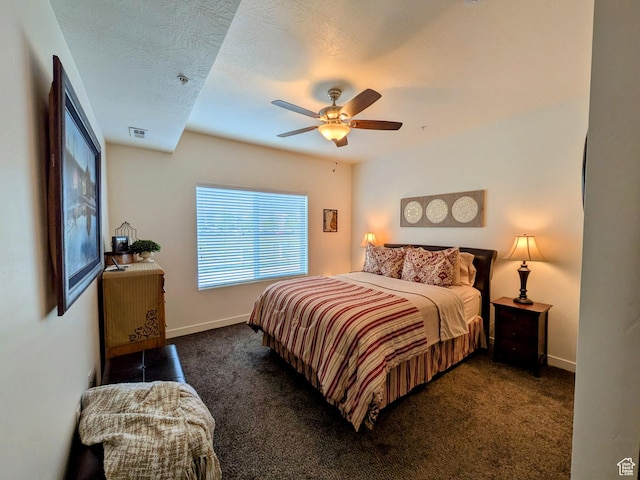 796 E 500 S, American Fork, UT 84003 - carpeted bedroom with baseboards and ceiling fan