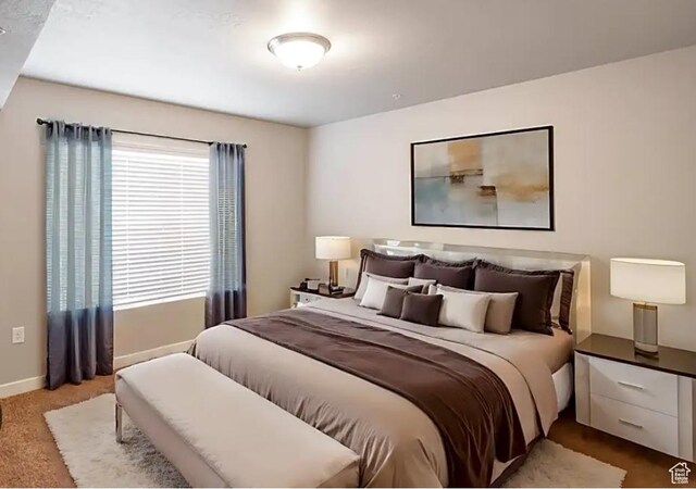 796 E 500 S, American Fork, UT 84003 - bedroom with baseboards and dark carpet