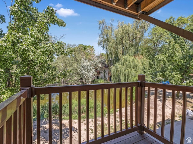 5561 S Willow Ln Unit C, Murray, UT 84107 - view of deck
