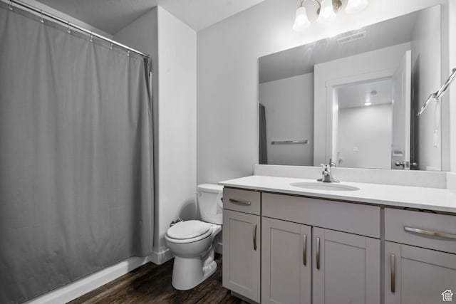 655 W 1430 S, Orem, UT 84058 - bathroom with wood finished floors, vanity, and a shower with curtain