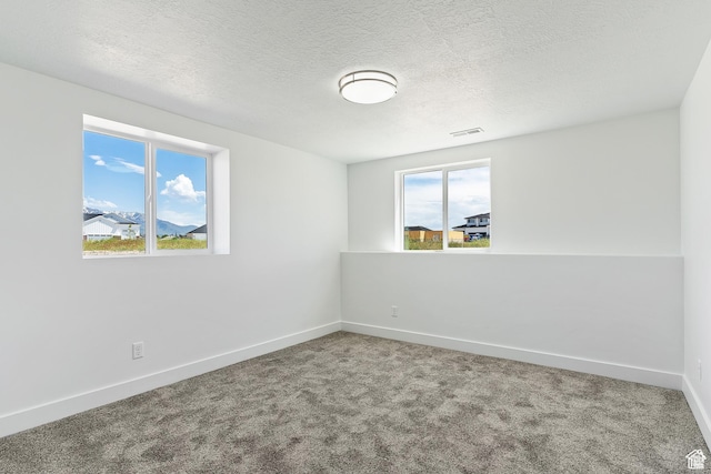 3705 W Chalgrove Rd, Taylor, UT 84401 - carpeted empty room with baseboards and a textured ceiling