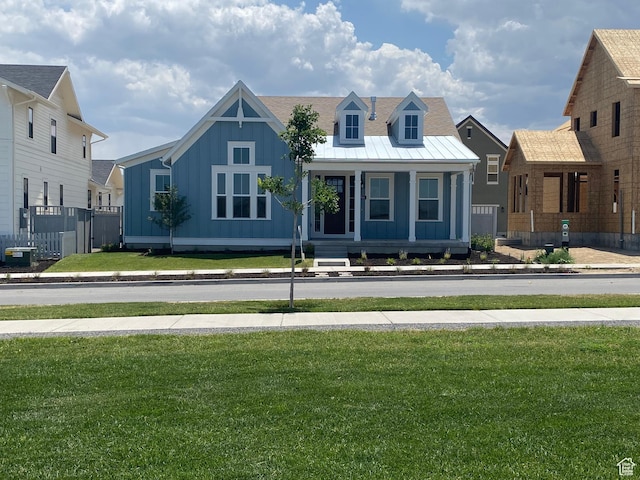 6511 W Lake Ave, South Jordan, UT 84009 - view of front of home with board and batten siding
