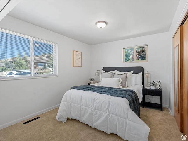 2848 E Loran Heights Dr, Millcreek, UT 84109 - bedroom with light carpet and a closet
