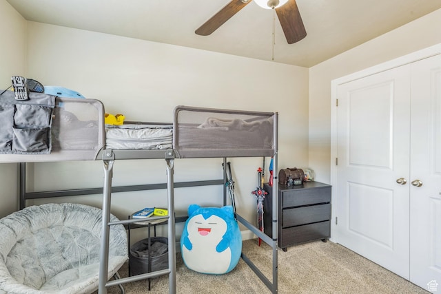 150 N 1100 E Unit 63, Washington, UT 84780 - bedroom featuring carpet floors and ceiling fan