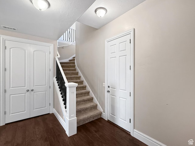 1645 E 6800 S, Uintah, UT 84405 - stairs with wood finished floors and baseboards