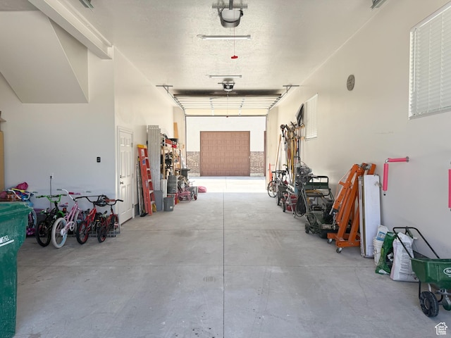 1645 E 6800 S, Uintah, UT 84405 - garage featuring a garage door opener
