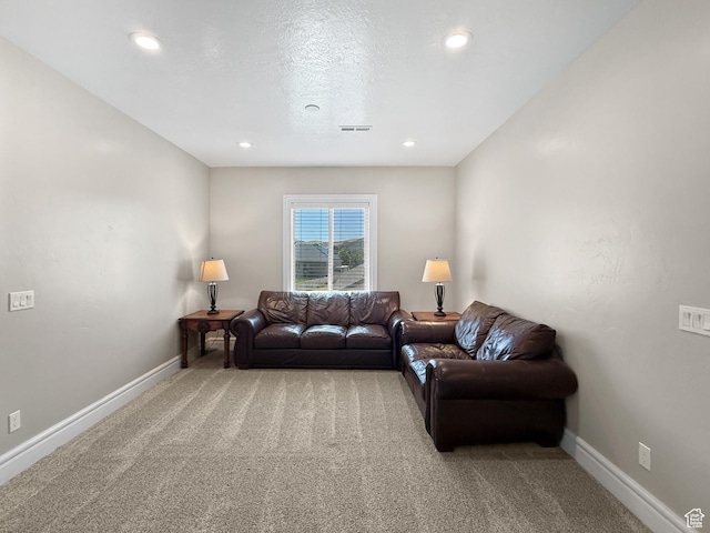 1645 E 6800 S, Uintah, UT 84405 - carpeted living room with recessed lighting