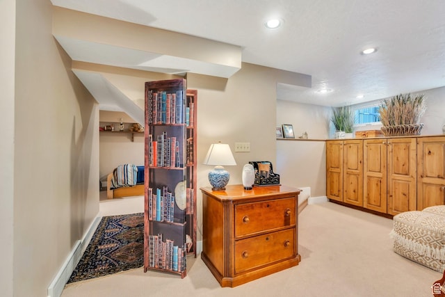 1120 E Yale Ave, Salt Lake City, UT 84105 - living area with light colored carpet and recessed lighting