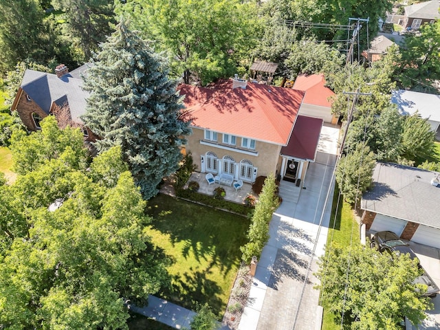 1120 E Yale Ave, Salt Lake City, UT 84105 - view from above of property