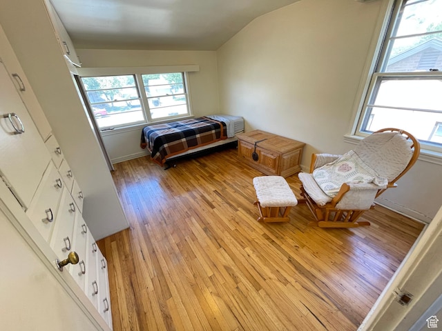 948 E 150 N, Provo, UT 84606 - bedroom featuring light wood-style floors and vaulted ceiling
