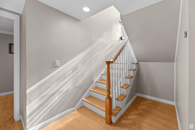 3491 S Monte Verde Dr E, Millcreek, UT 84109 - stairs with wood finished floors and ornamental molding