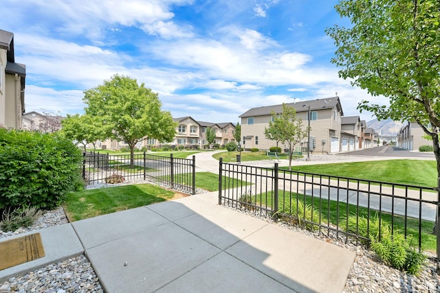 1568 N 565 W Unit 104, Logan, UT 84341 - view of patio / terrace featuring a residential view