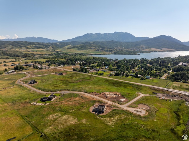 322 S 7900th St E Unit 5, Huntsville, UT 84317 - aerial overview of property's location with a water and mountain view